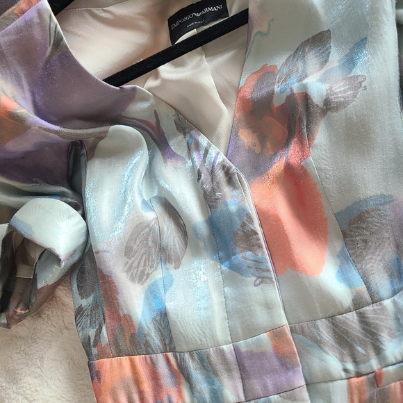 Armani poplin style blazer top - Picture 6 of 7